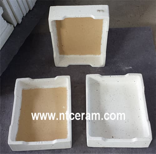 High temperature Laboratory Ceramic Alumina saggers